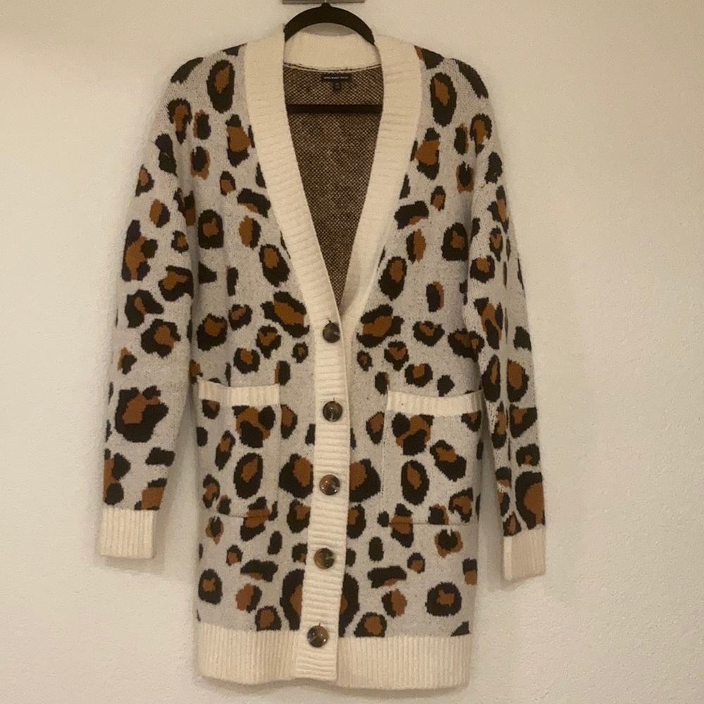 Leopard cardigan